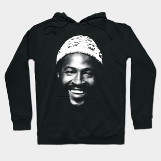 Marvin Gaye Retro Sketch Style Hoodie